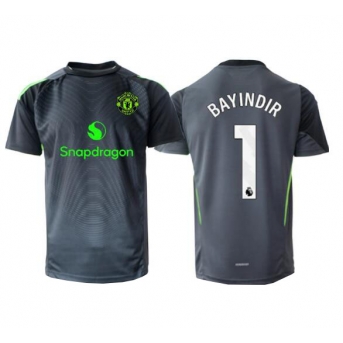 Billige Fotballdrakt Manchester United Altay Bayindir #1 Keeper Replika Bortedrakt 2025-26 Kortermet